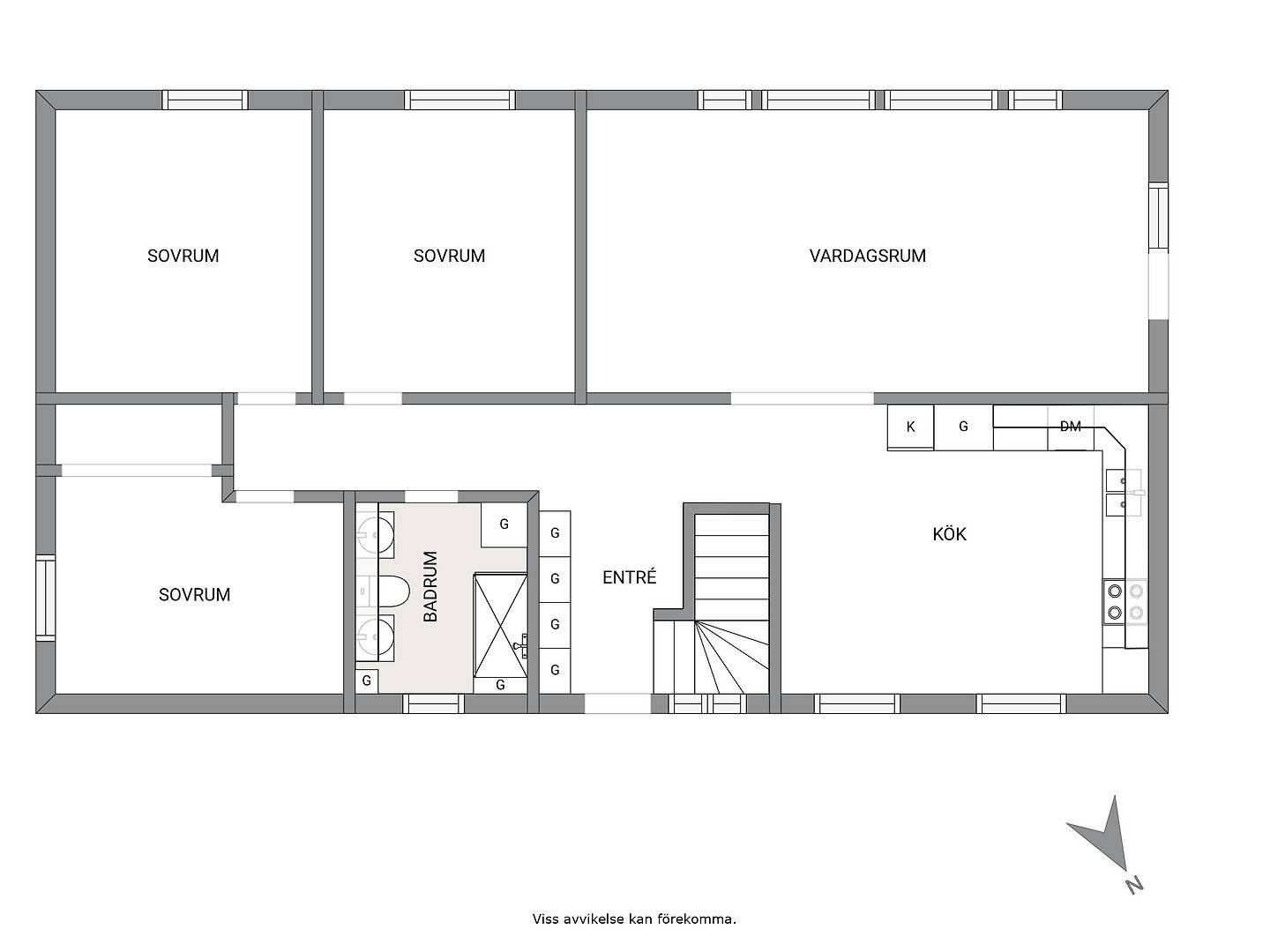 6 rum Villa på Backagatan 11 Kinnarp/Slutarp Falköpings kommun - bild 43