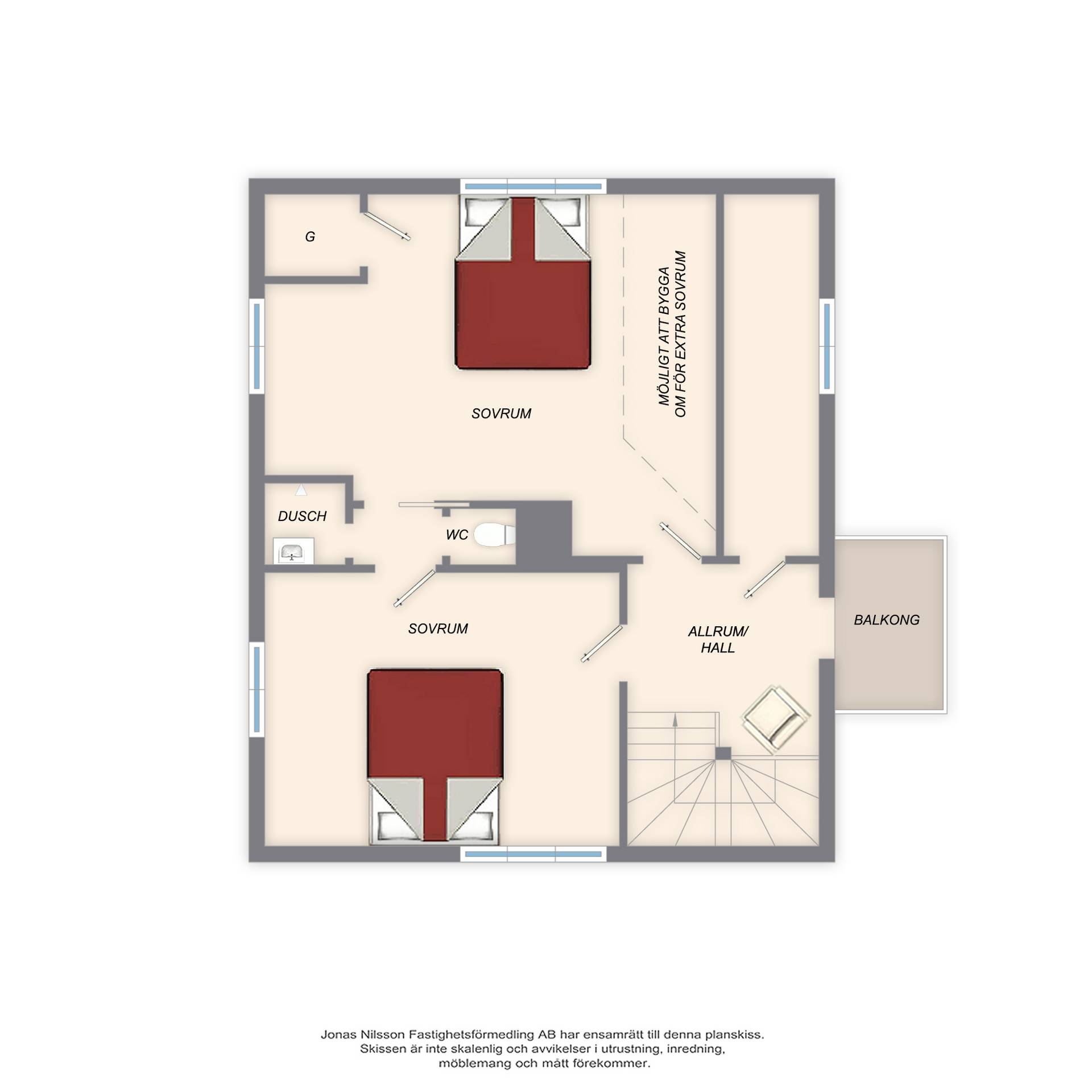 6 rum Villa på Disponentvägen 2 Karlsvik Luleå kommun - bild 34