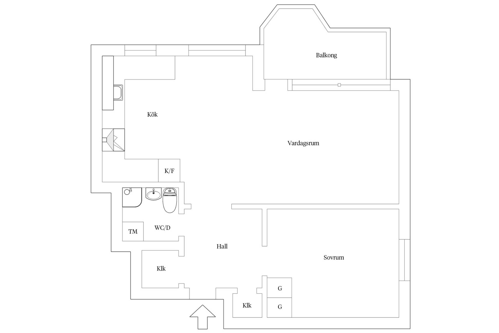 2 rum lägenhet på Häradsgatan 29 Mölndal - Bosgården, Mölndals kommun - bild 4