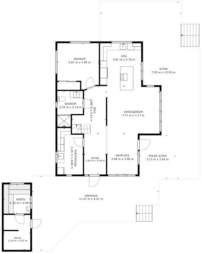 5 rum Villa på Hamnvägen 8B Brevik / Lervik Österåkers kommun - bild 28