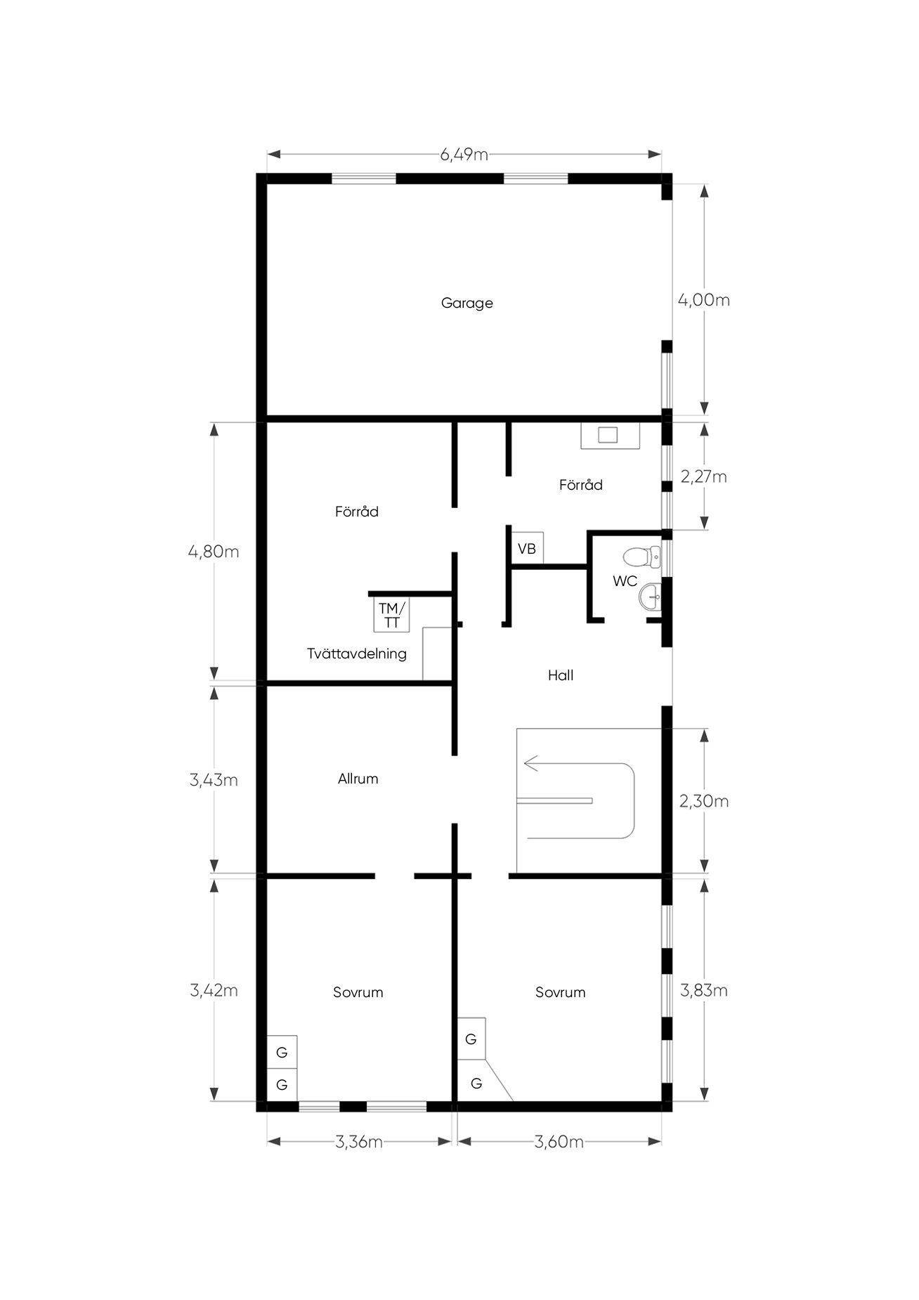 8 rum Villa på Grankullavägen 3 Grankulla Motala kommun - bild 23