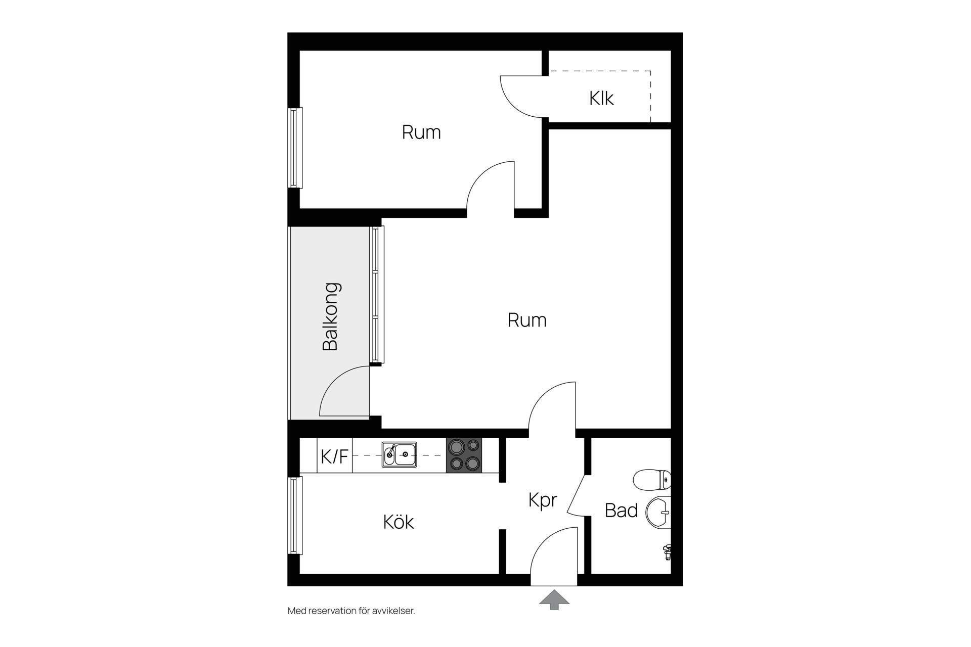 2 rum Lägenhet på Bellmansgatan 170 Bellman/Löten Uppsala kommun - bild 28
