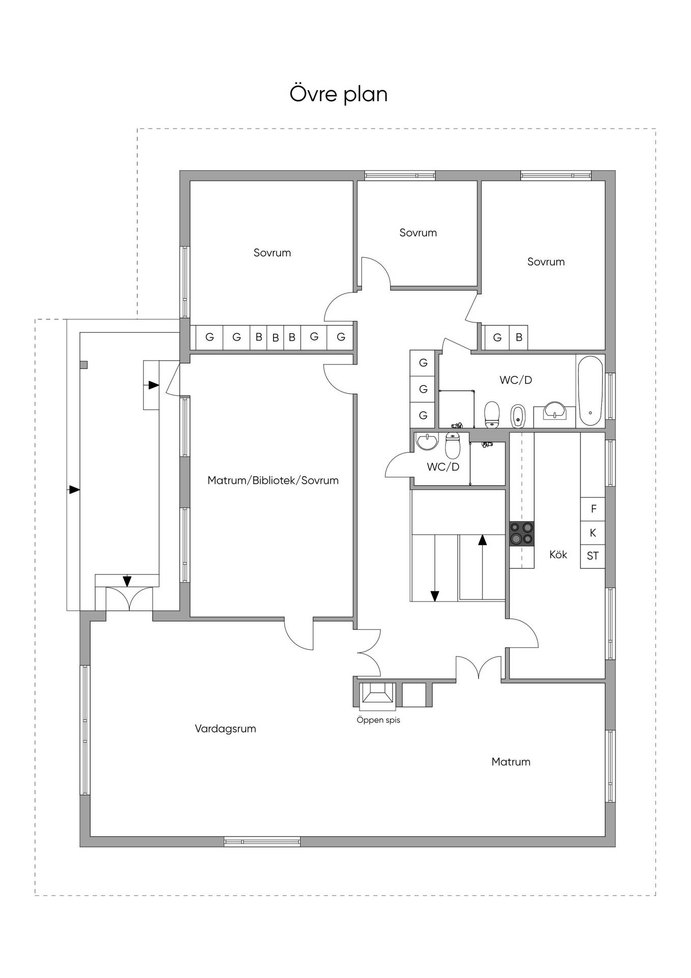 6 rum Villa på Slogvägen 5 Islinge Lidingö kommun - bild 45