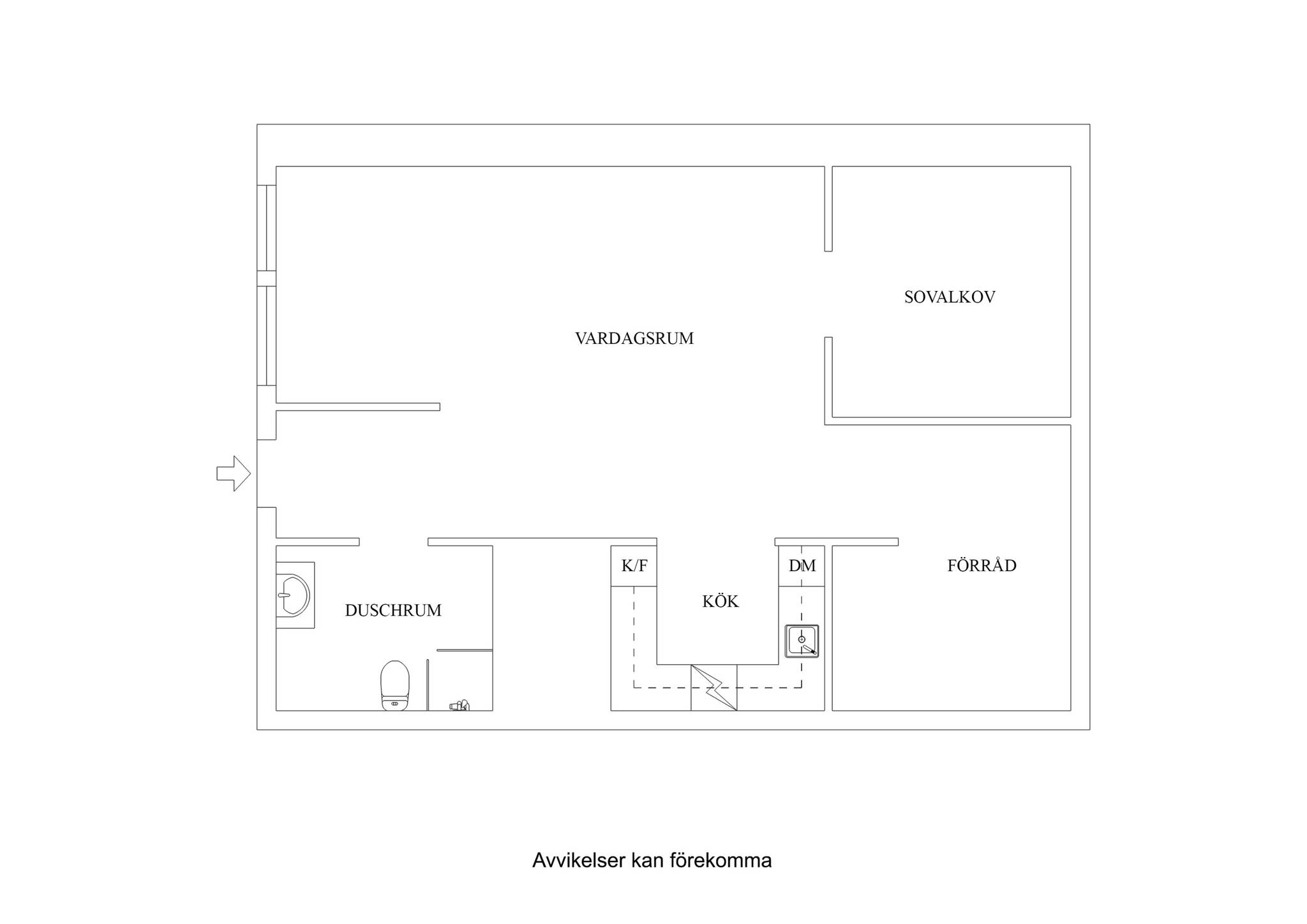 1.5 rum Lägenhet på Stationsgatan 23 B, entréplan Märsta Centralt Sigtuna kommun - bild 23