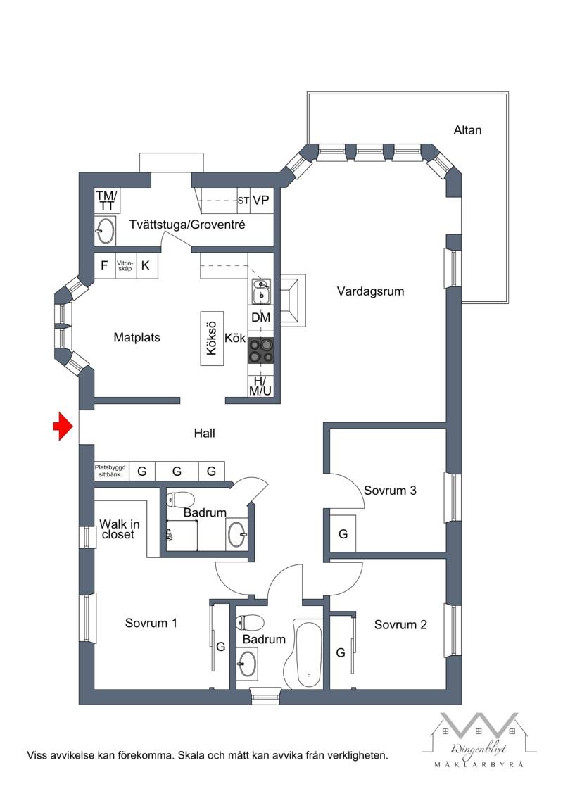 4 rum Villa på Ekhammarsvägen 35 A Gamla Kungsängen Upplands-Bro kommun - bild 8