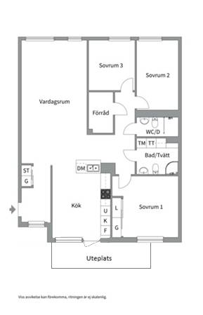 4 rum Lägenhet på Solskensgatan 11 Gränby Uppsala kommun - bild 23