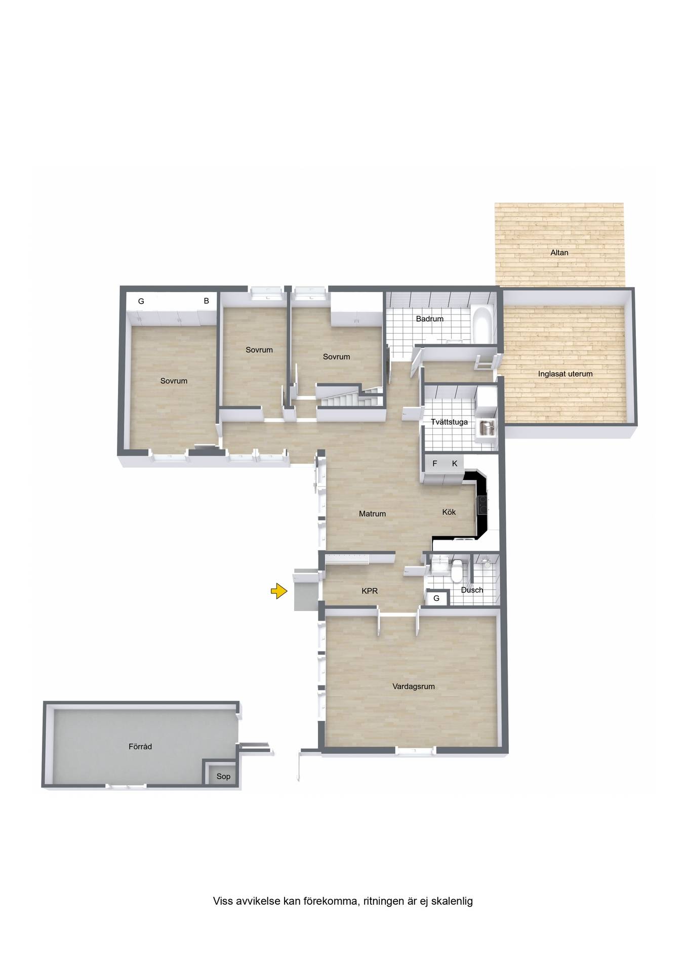 6 rum Villa på Stubbåkersvägen 12 Storvreta Uppsala kommun - bild 43