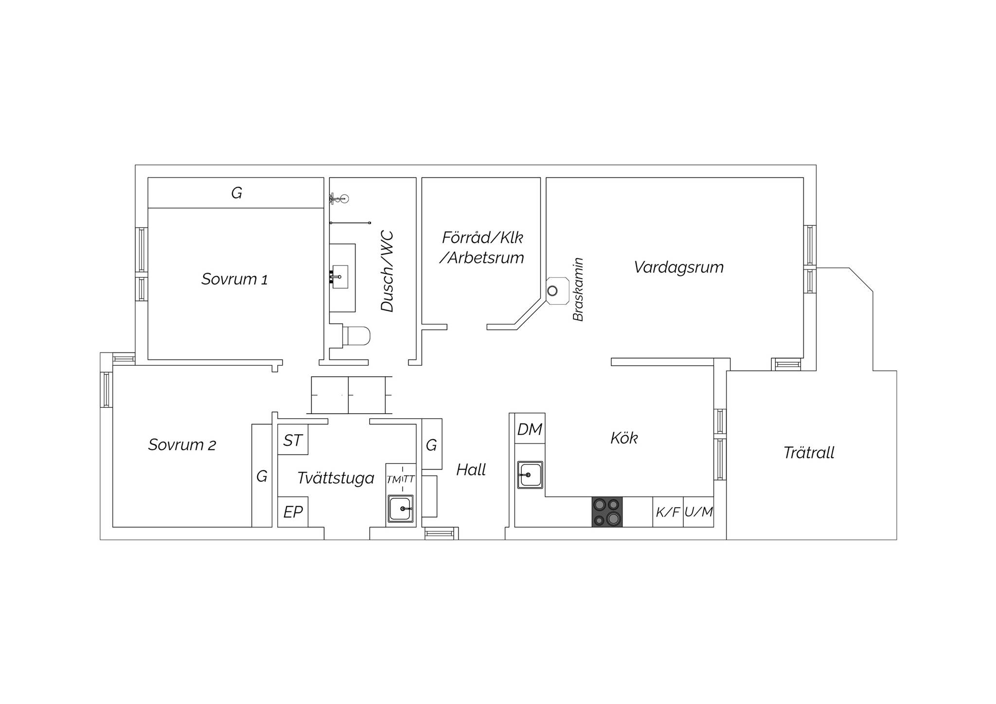 4 rum Kedjehus på Vitmossvägen 39 Älta - Erstavik/Strålsjöområdet Nacka kommun - bild 34