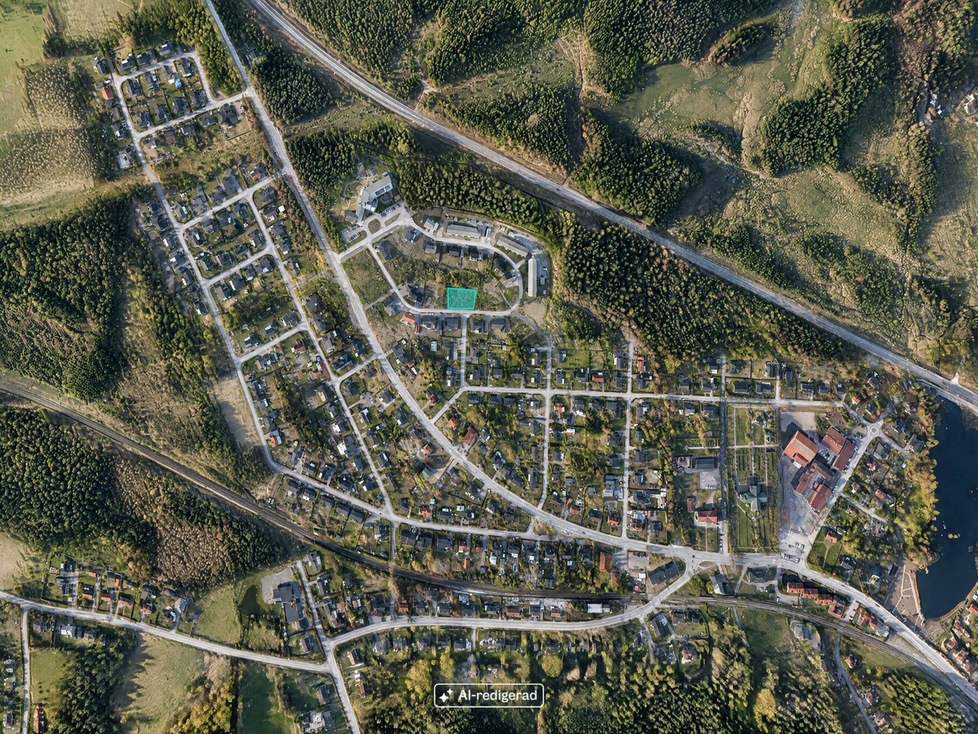 tomt på Triangelvägen 12 Törnrosa, Lessebo kommun - bild 1