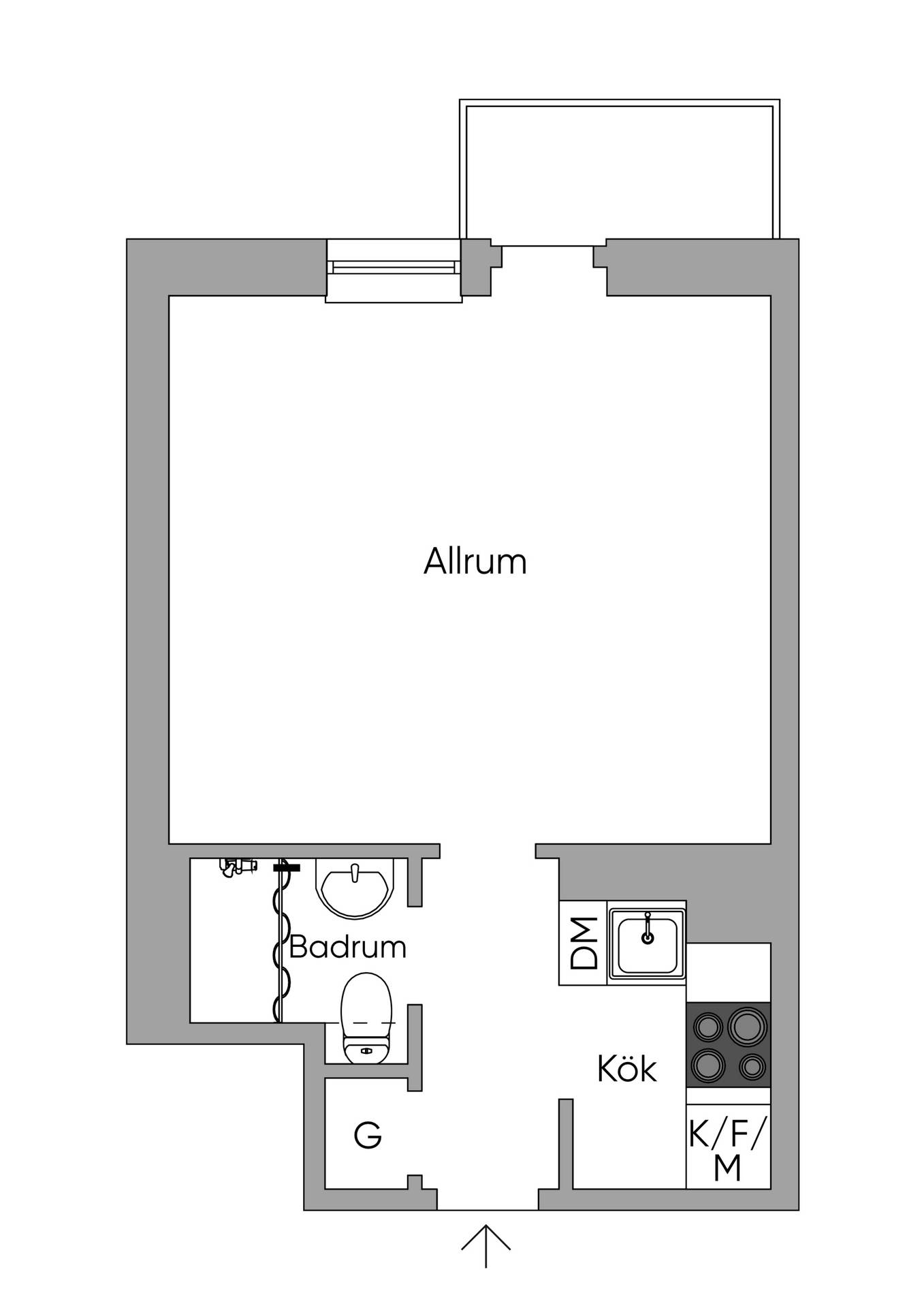 1 rum Lägenhet på Tulegatan 27B Sundbyberg Sundbybergs kommun - bild 14