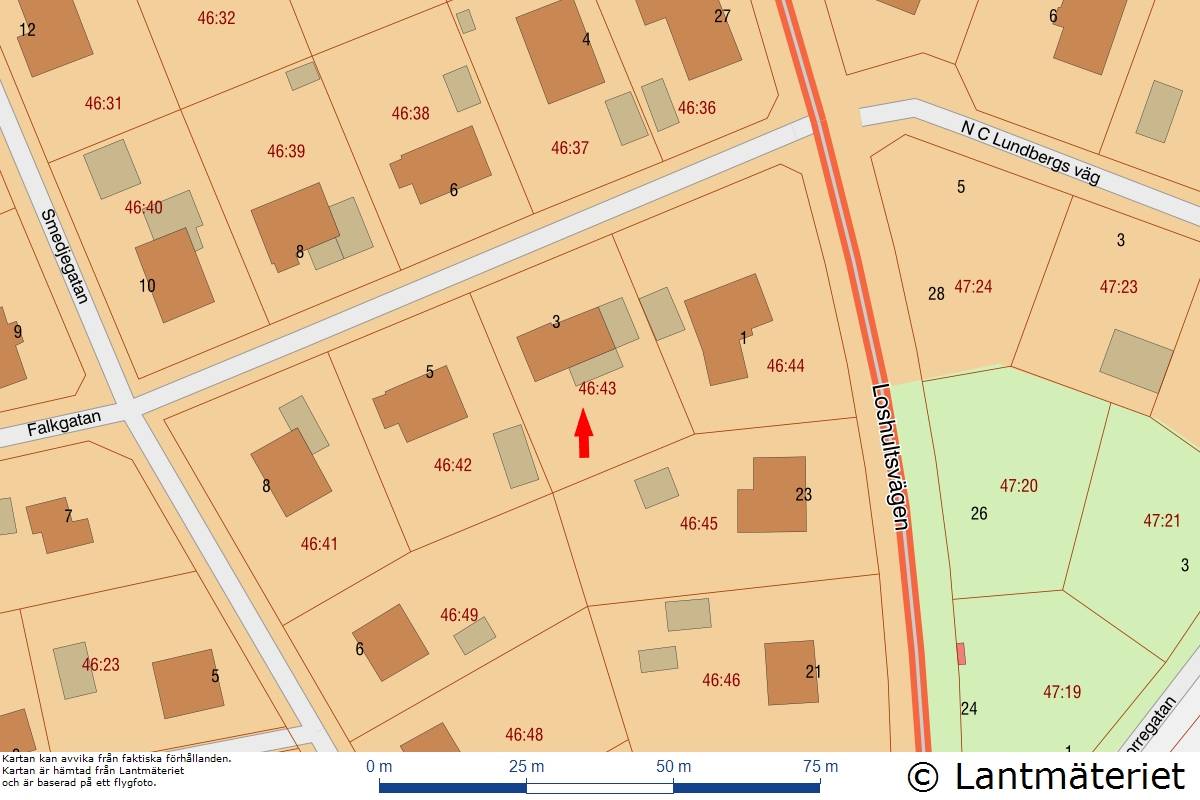4 rum Villa på Falkgatan 3 Lönsboda Osby kommun - bild 30