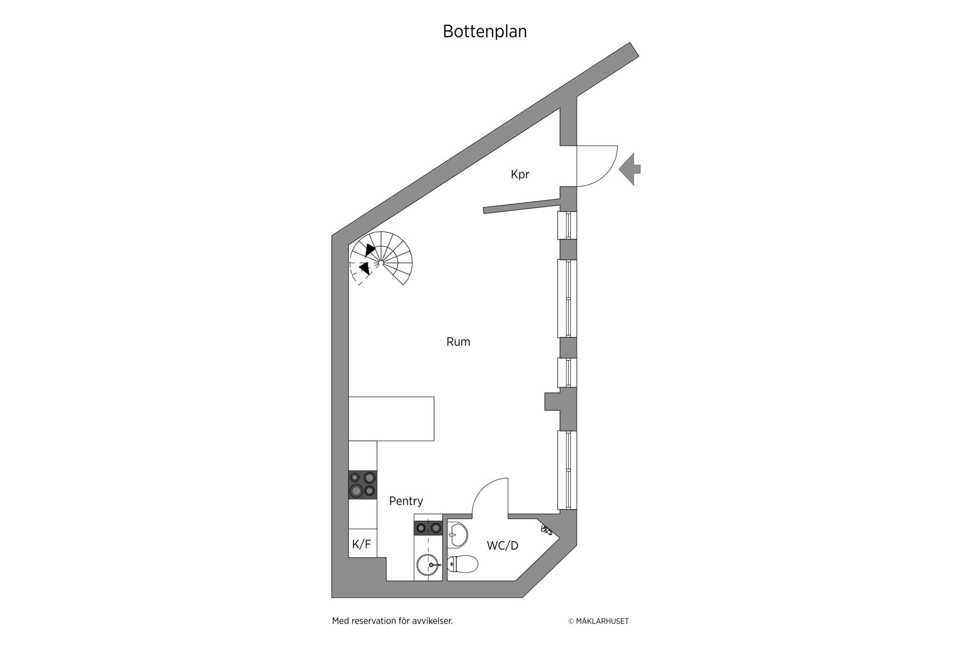 3 rum Lägenhet på Hörngatan 5 C Centralt Norrköpings kommun - bild 37