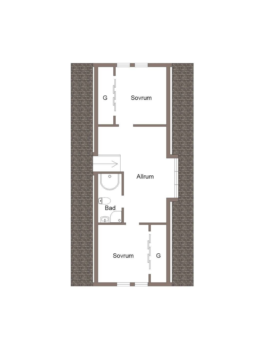 6 rum Villa på Sofiedalsvägen 19 B Valbo Gävle kommun - bild 48