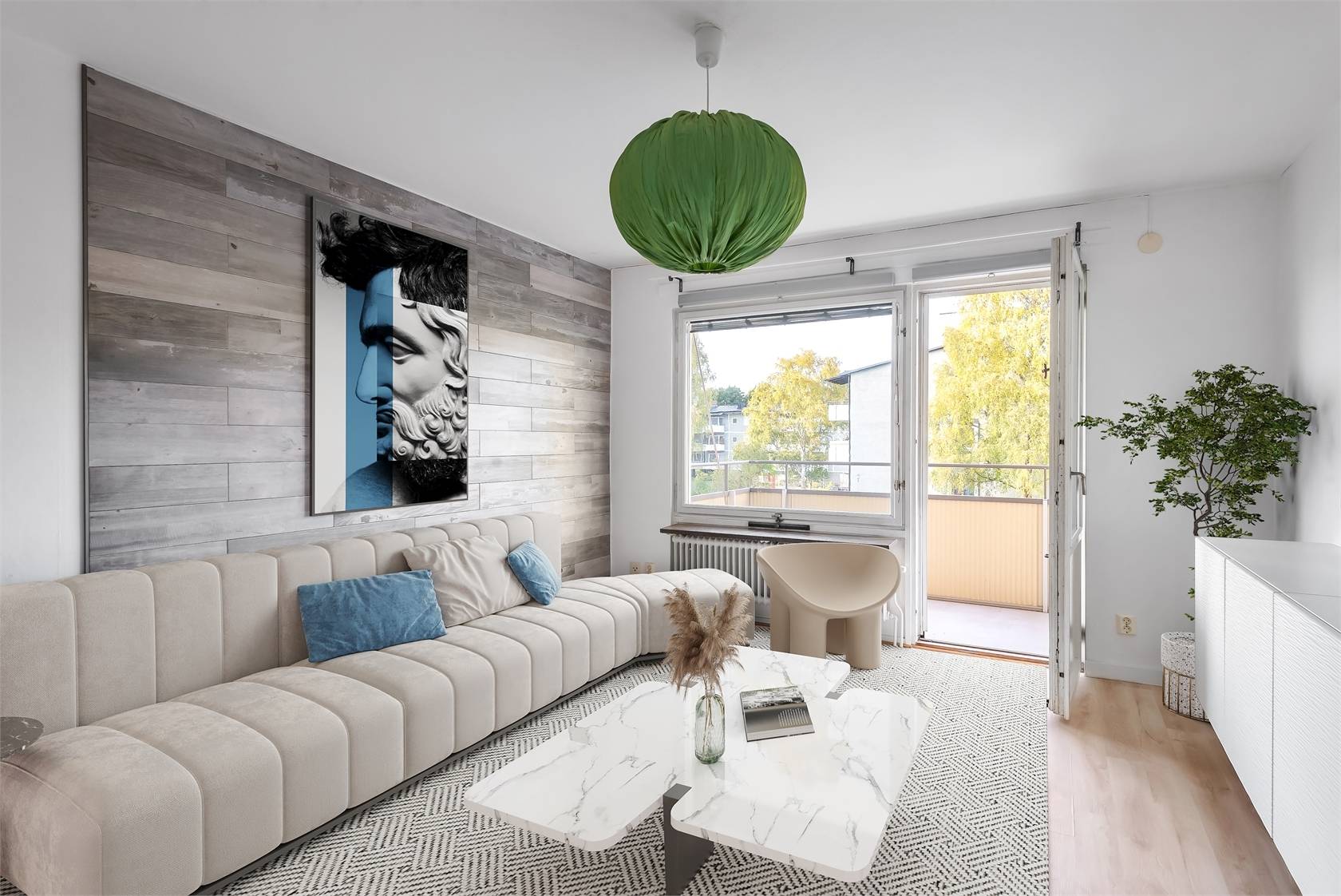 2 rum Lägenhet på Skebokvarnsvägen 273, vån 2/3 Högdalen Stockholms kommun - bild 2
