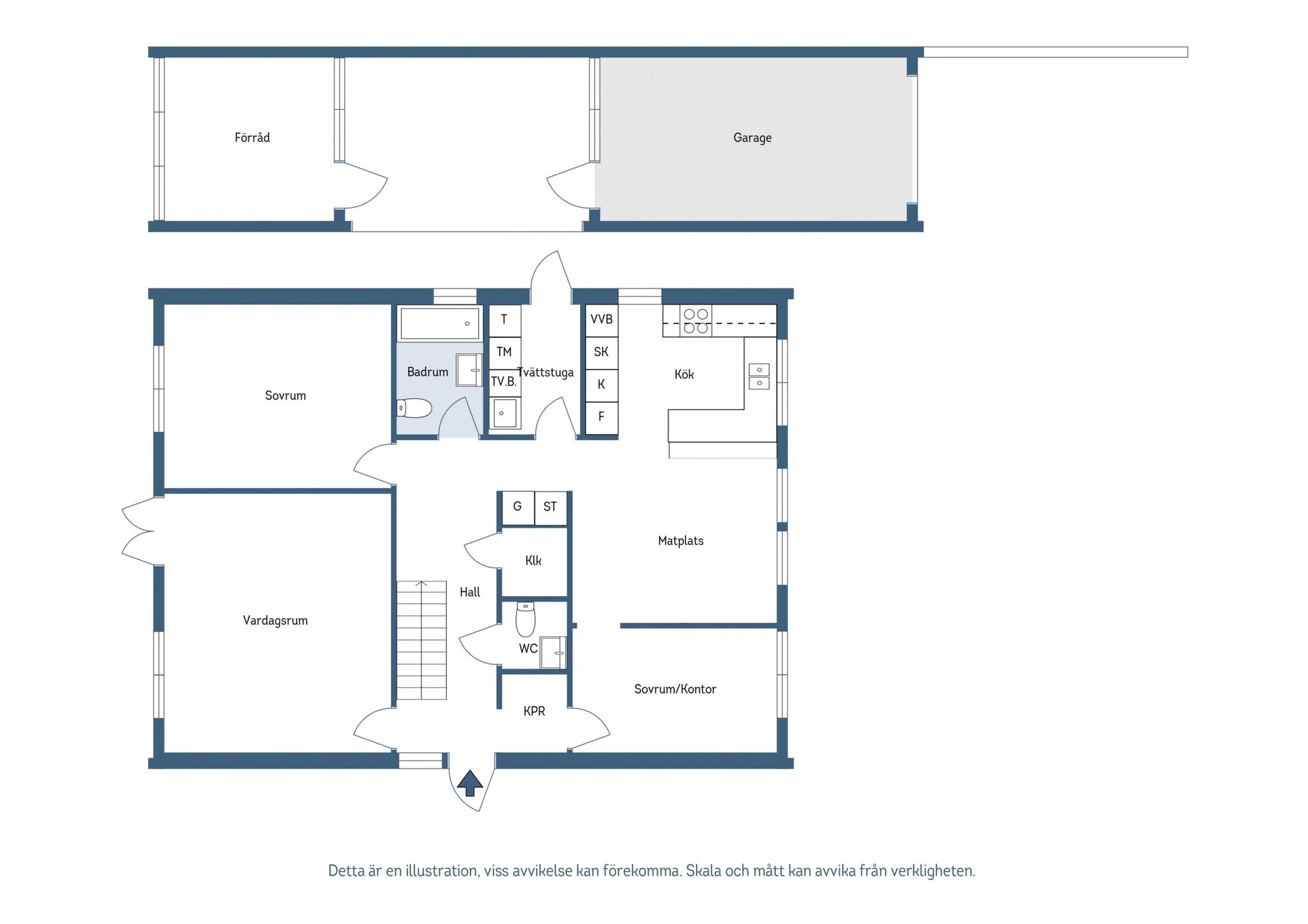 7 rum Villa på Smyckevägen 3 Ulveket Skövde kommun - bild 37
