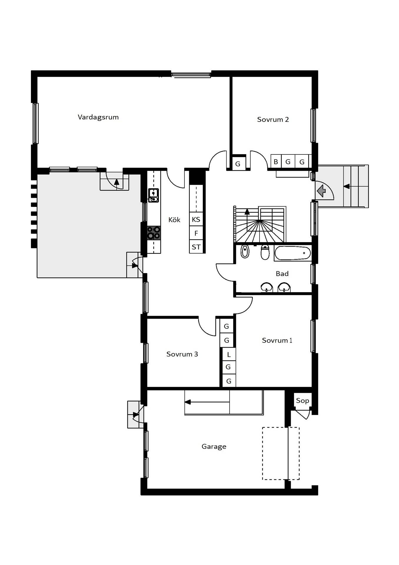 5 rum Villa på Vårbäcksstigen 22 Vaggeryds kommun - bild 30
