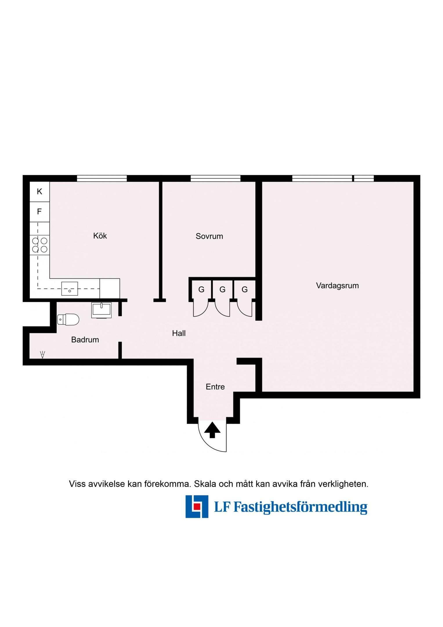 2 rum Lägenhet på Per Albin Hanssons väg 61A Blekingsborg Malmö kommun - bild 14