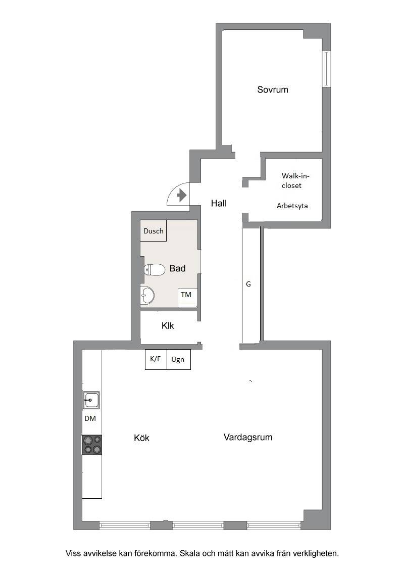 2.5 rum Lägenhet på Tulegatan 5A Vasastan - City/Norrmalm Stockholms kommun - bild 22