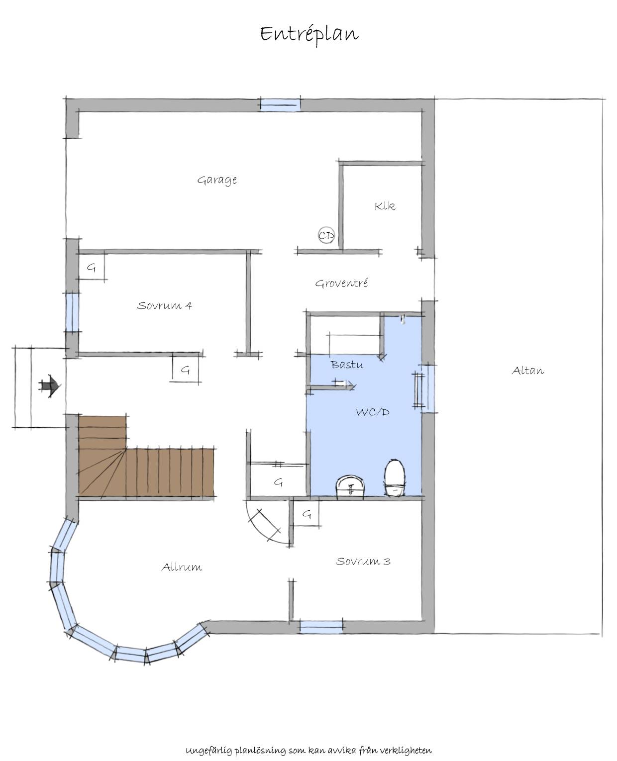 6 rum Villa på Fiskaruddsvägen 38C Rönninge Salems kommun - bild 33