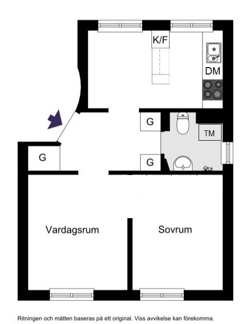 2 rum Lägenhet på Pingstvägen 20, 2 tr. Midsommarkransen Stockholms kommun - bild 52