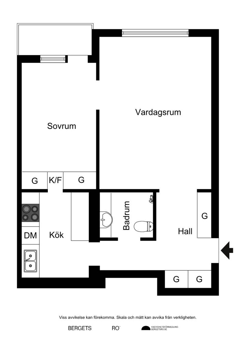 2 rum Lägenhet på Ernst Ahlgrens väg 4 Kungsholmen - Fredhäll Stockholms kommun - bild 26