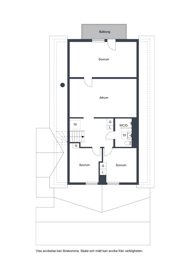 6 rum Villa på Mästaregatan 4 Vännäsby Vännäs kommun - bild 56