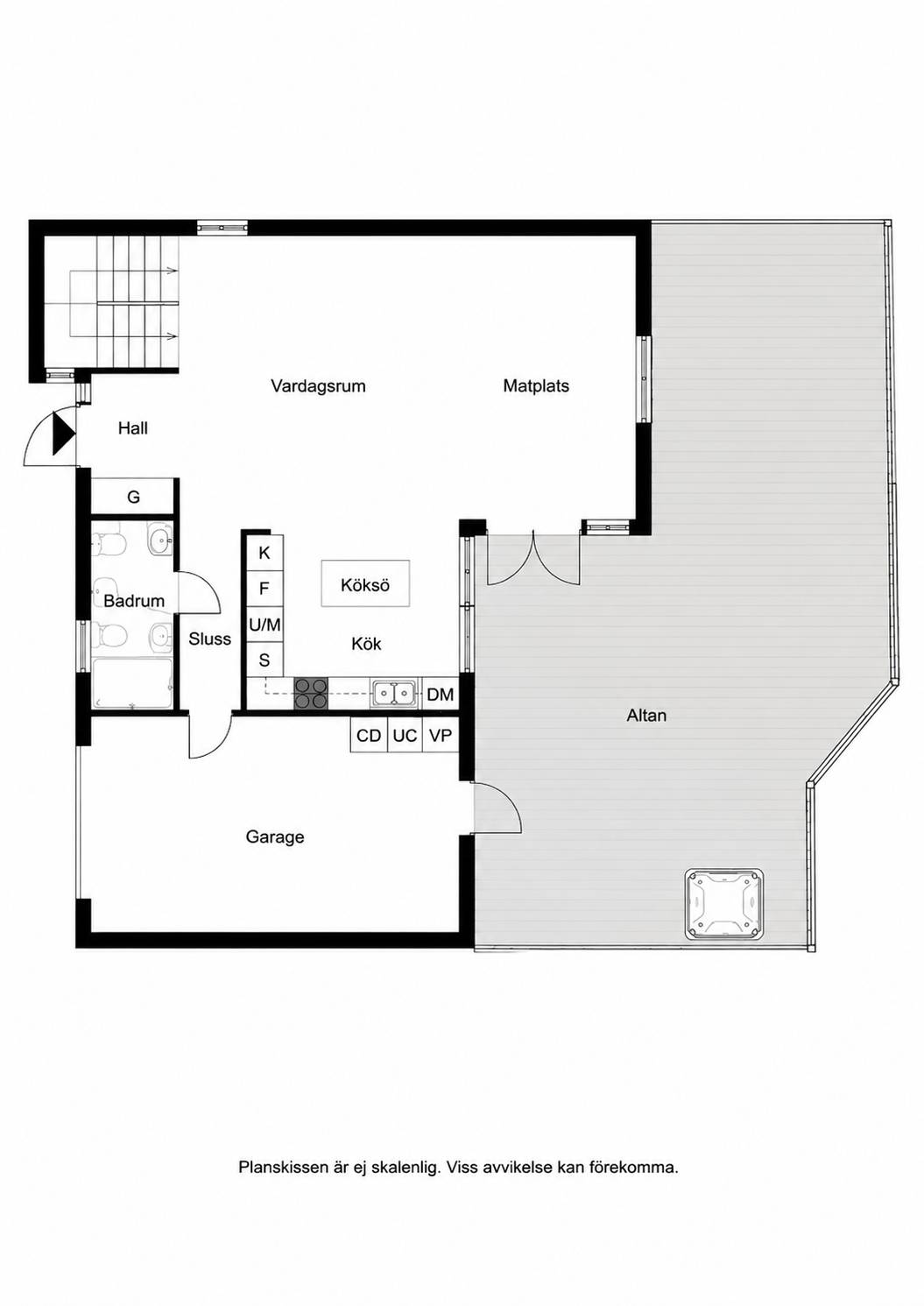 6 rum Radhus på Tenorvägen 24 Söndrum Halmstads kommun - bild 27