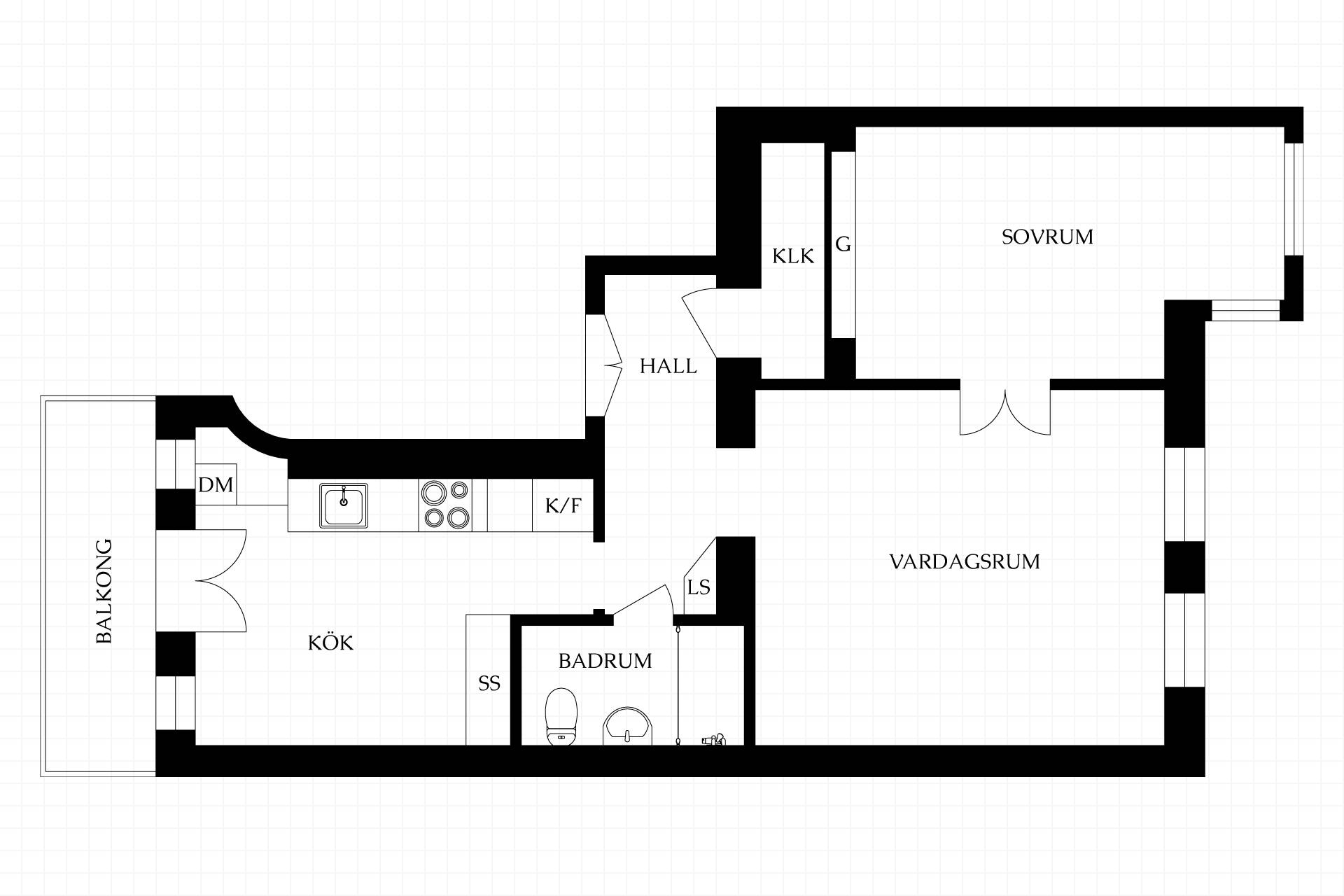 2 rum Lägenhet på Folkungagatan 81, Vån 4 Södermalm Stockholms kommun - bild 41