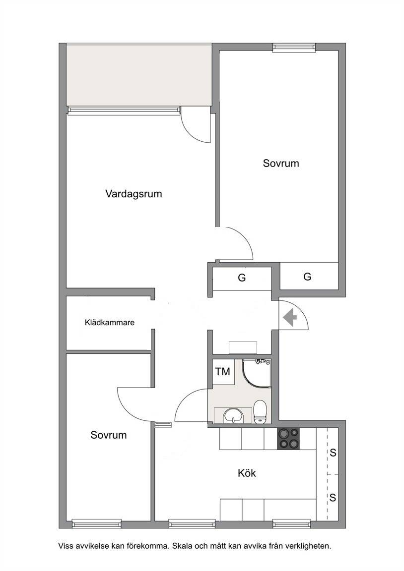 3 rum Lägenhet på Engelbrektsgatan 1B Östhammar Östhammars kommun - bild 13