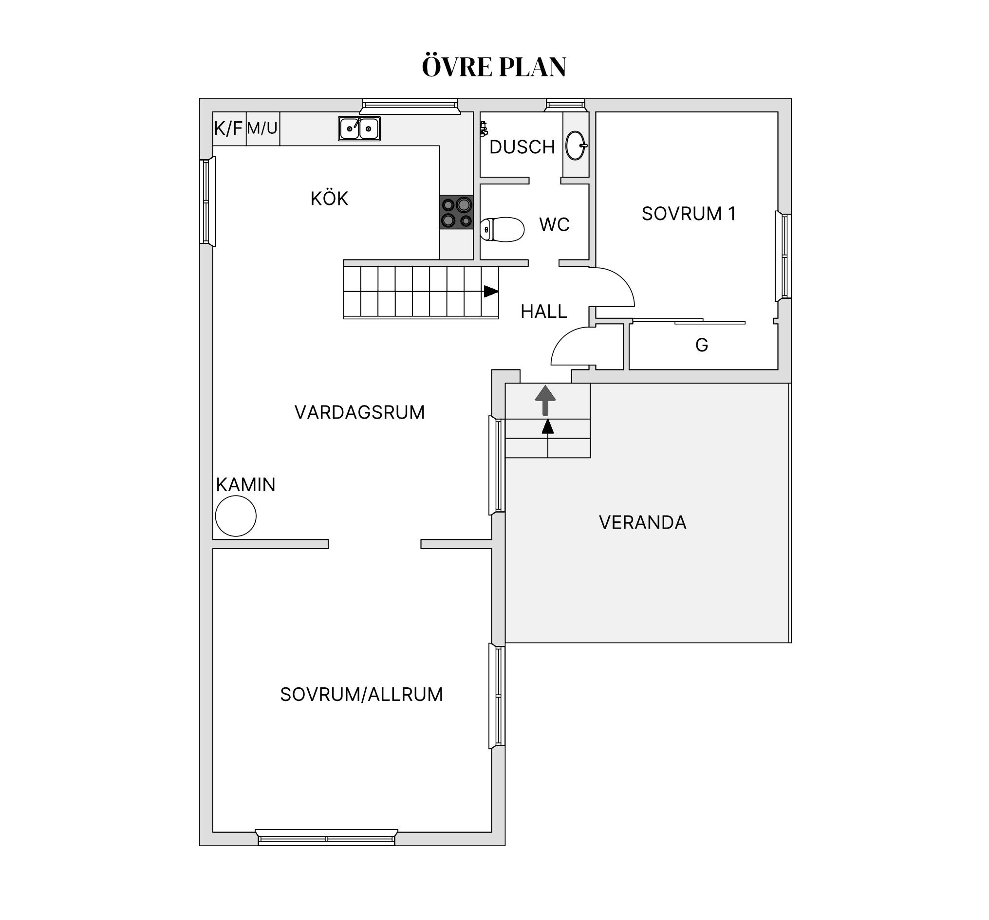 6 rum Villa på Tvärvägen 18 Gustavsberg Höjdhagen Värmdö kommun - bild 18