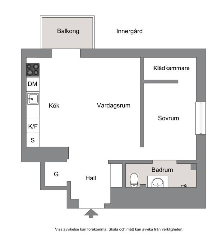 2 rum Lägenhet på Tre Liljor 2B Vasastan - Odenplan Stockholms kommun - bild 25