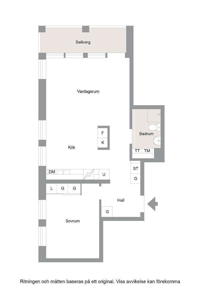 2 rum Lägenhet på Skeppsbrogatan 11 Centrala Västervik Västerviks kommun - bild 42