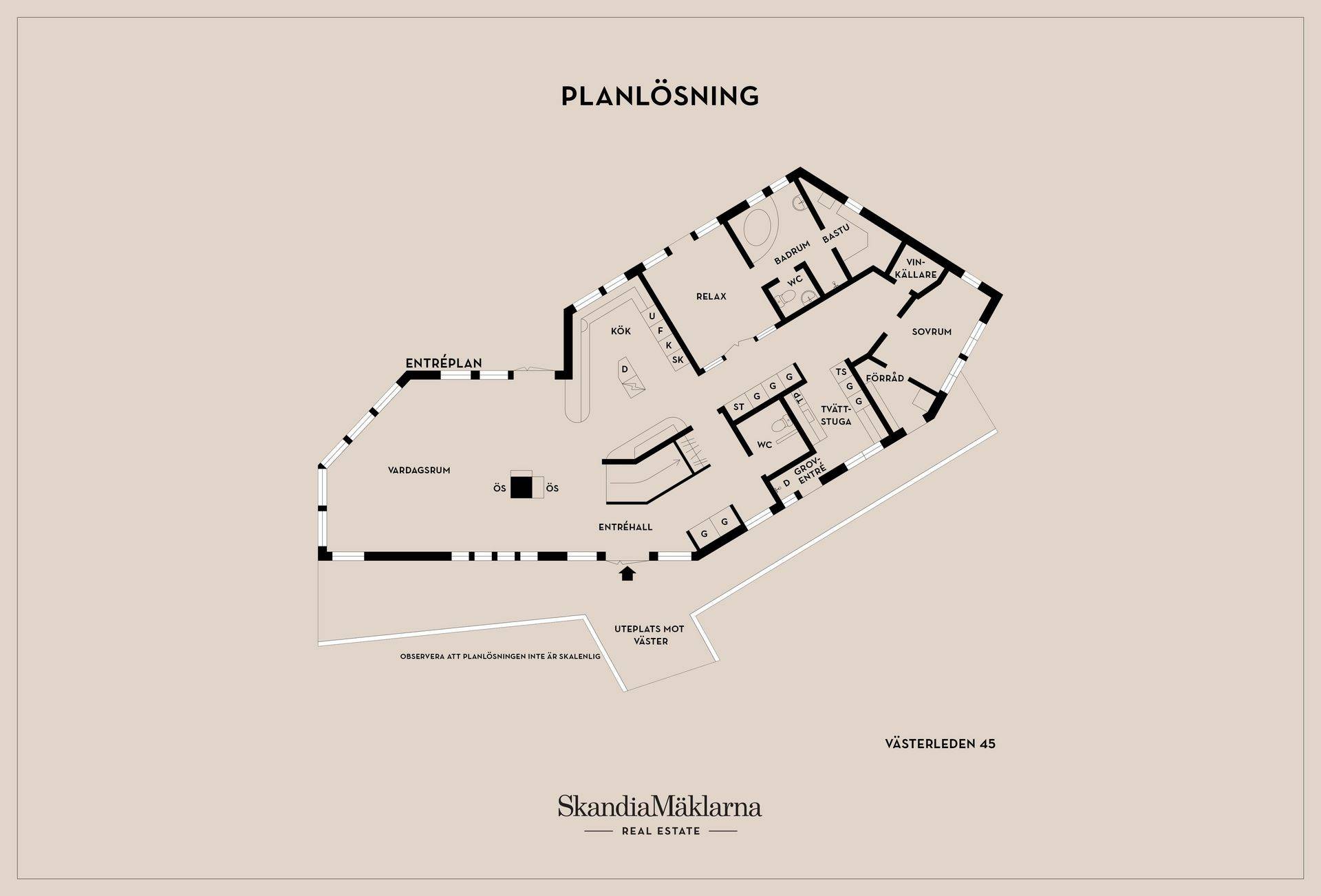 6 rum Villa på Västerleden 45 Mörtnäs Värmdö kommun - bild 41