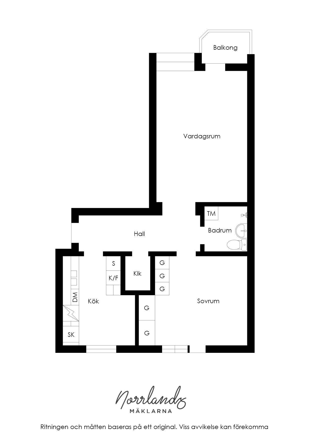 2 rum Lägenhet på Hårdvallsgatan 10 Sallyhill Sundsvalls kommun - bild 16
