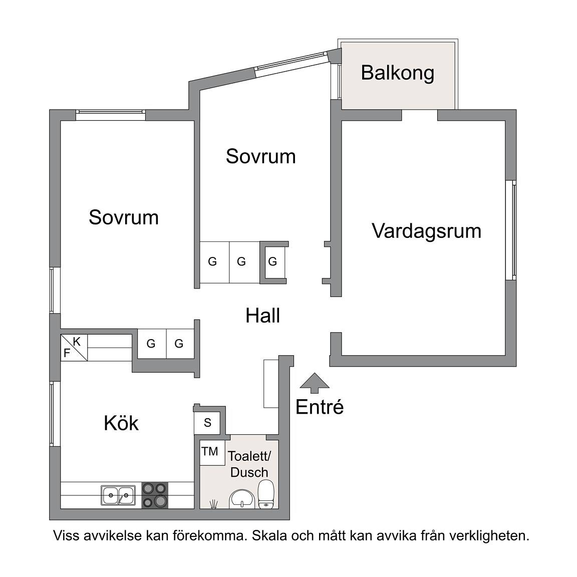 3 rum Lägenhet på Bergslagsvägen 45A Svälthagen Finspångs kommun - bild 17