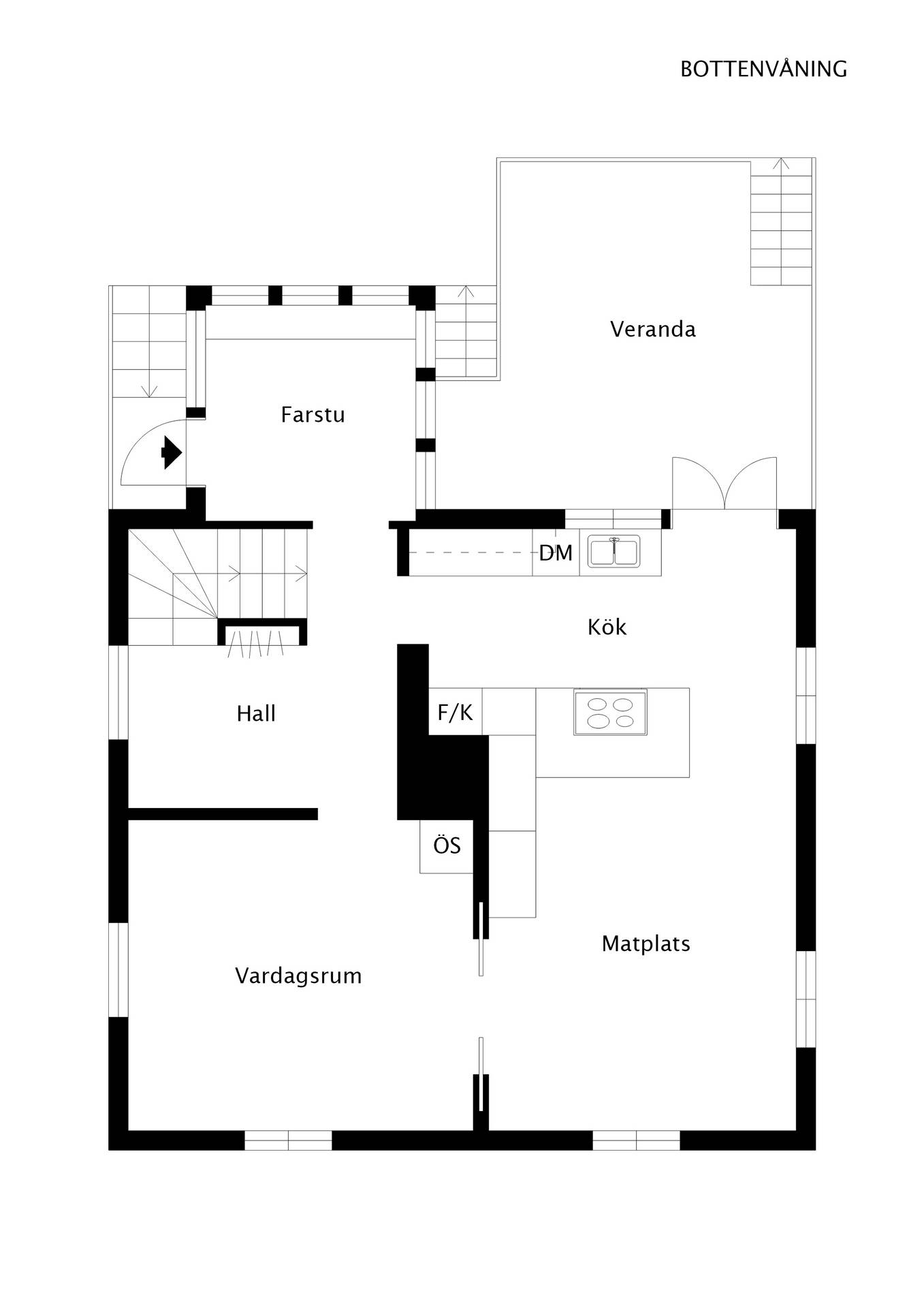 6 rum Villa på Medlemsvägen 62 Enskede Gård Stockholms kommun - bild 65