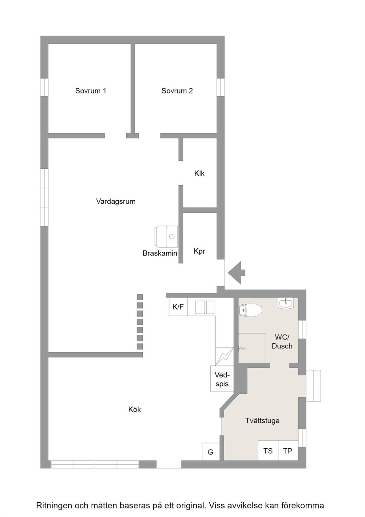3 rum Vinterbonat fritidshus på Yttertorpsvägen 30 Yttertorp Gävle kommun - bild 26
