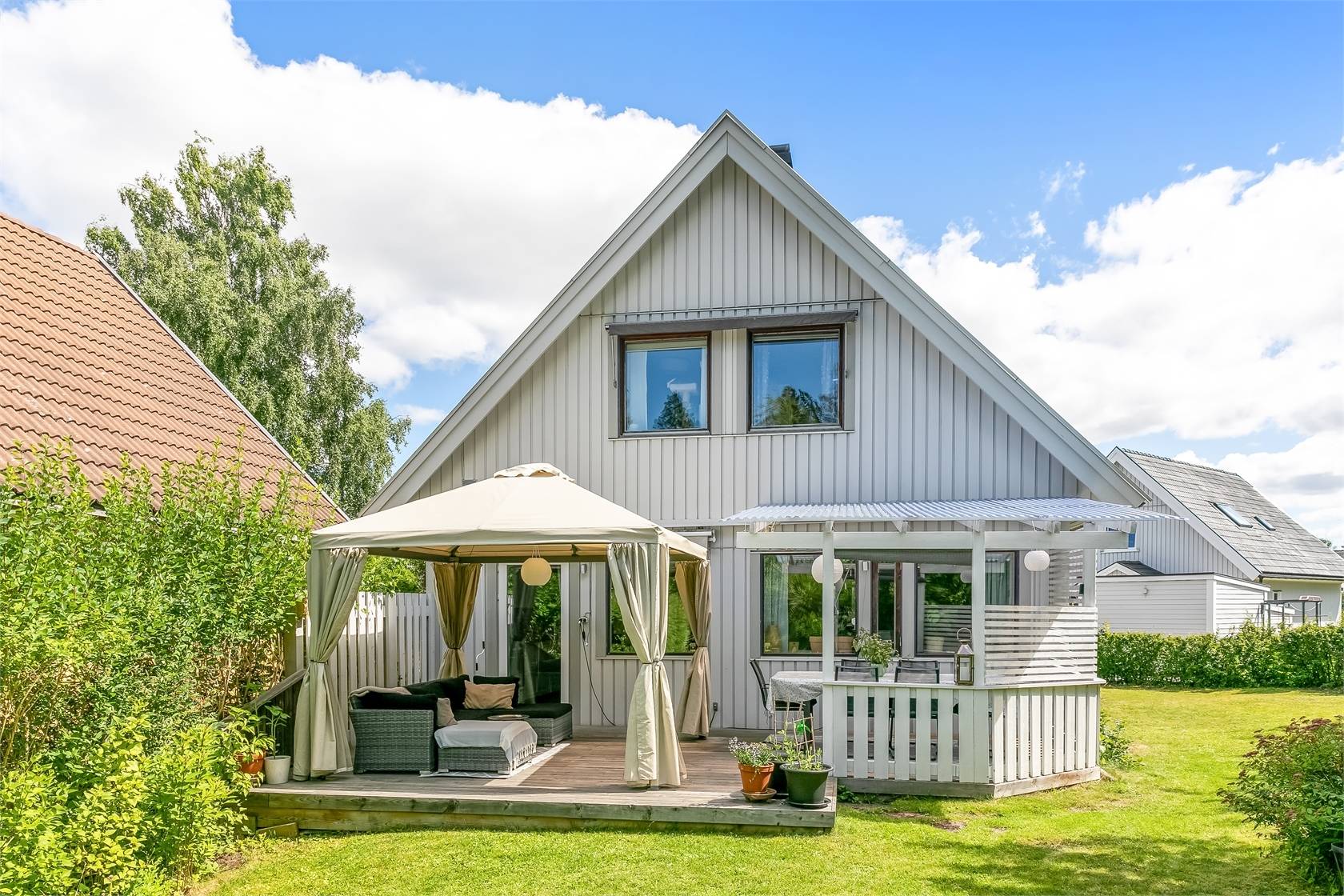 5 rum kedjehus på Basunvägen 53 Viksjö, Järfälla kommun - bild 2