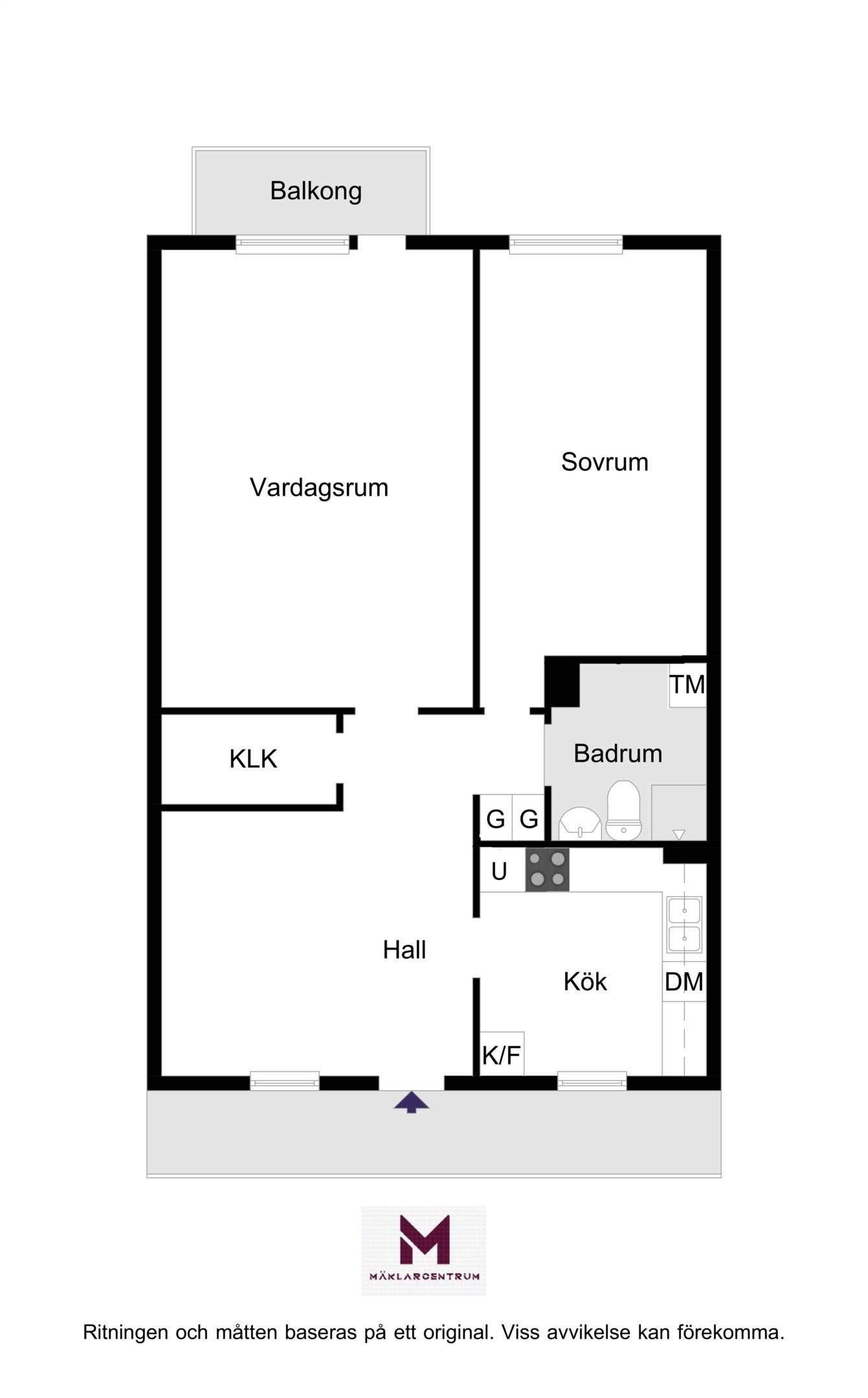 2 rum Lägenhet på Flisavägen 24 Bjurhovda Västerås kommun - bild 29