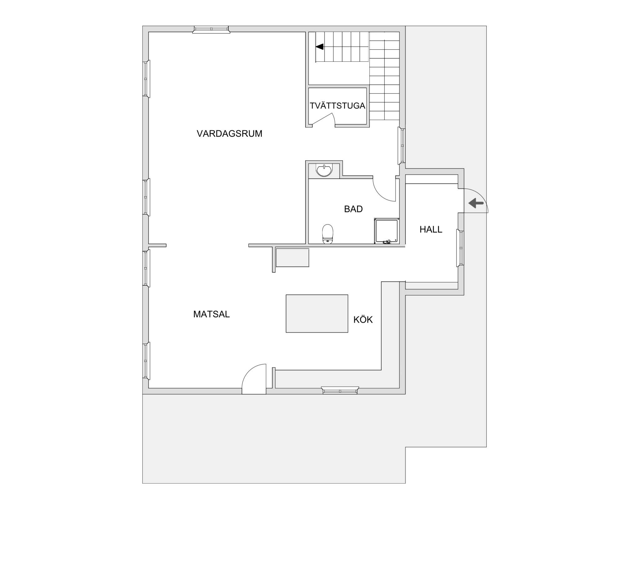 5 rum Villa på Skelleftehamnsvägen 166 Ursviken Skellefteå kommun - bild 44