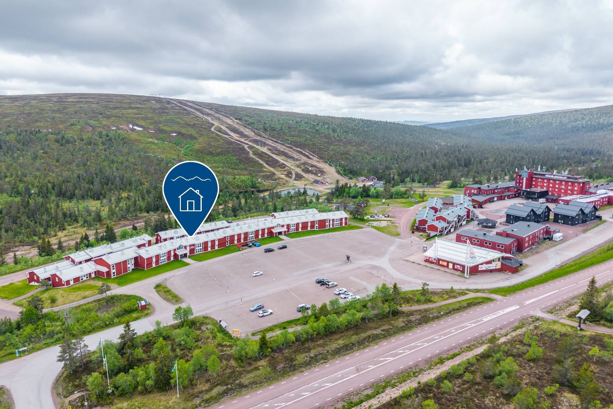 3 rum lägenhet på Storfjället C 27 (Clüvers väg 13) Högfjället, Sälen, Malung-Sälens kommun - bild 1