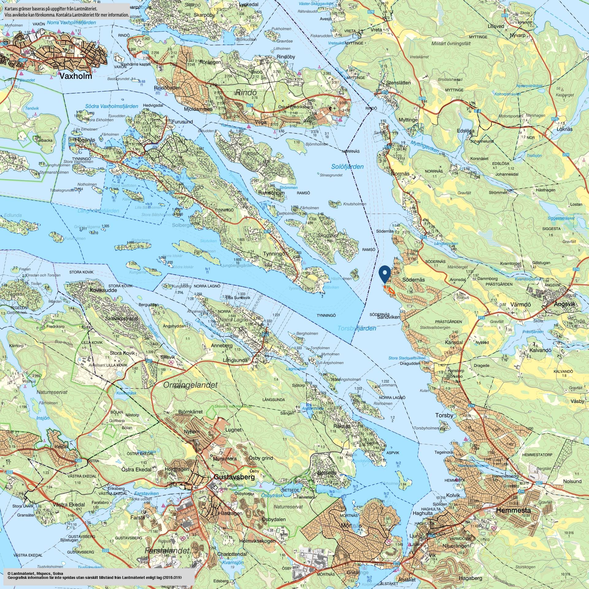 6 rum Villa på Fyrvägen 36A+B Södernäs Värmdö kommun - bild 50