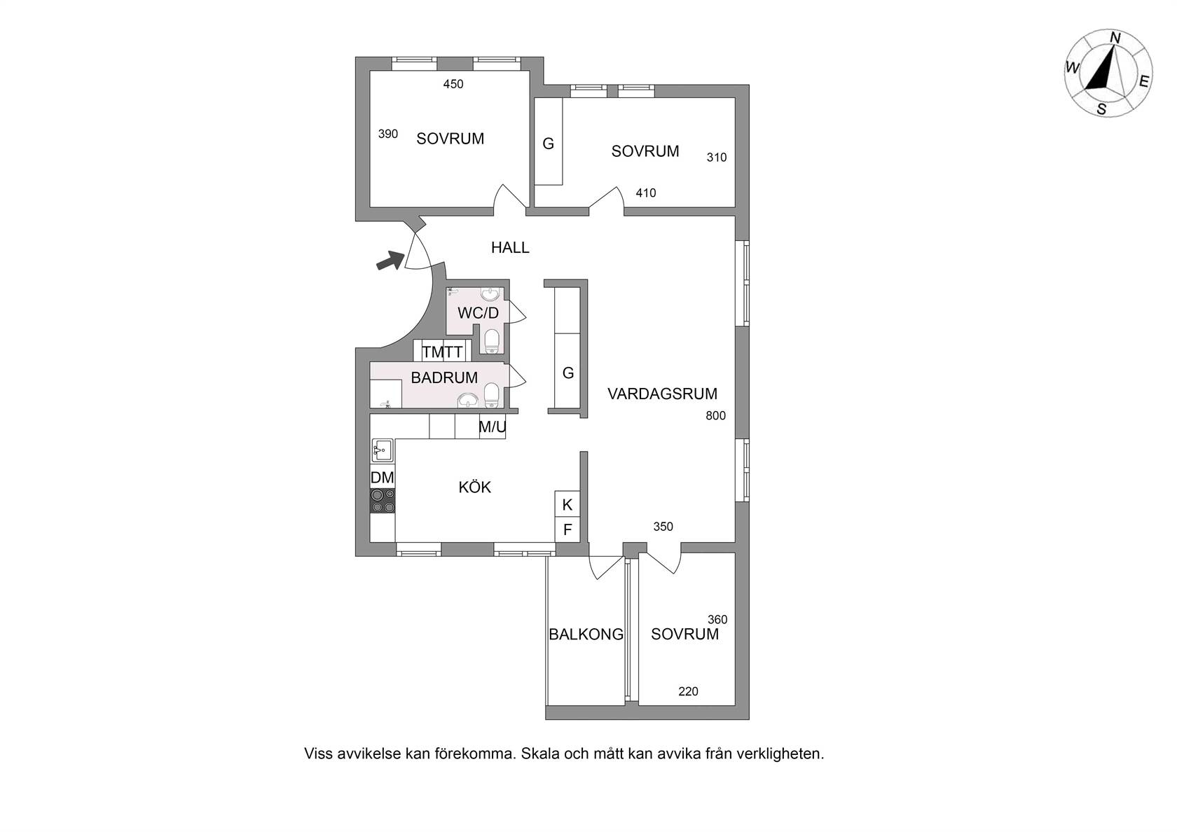 4 rum Lägenhet på Vallavägen 121 Centrala Handen Haninge kommun - bild 24