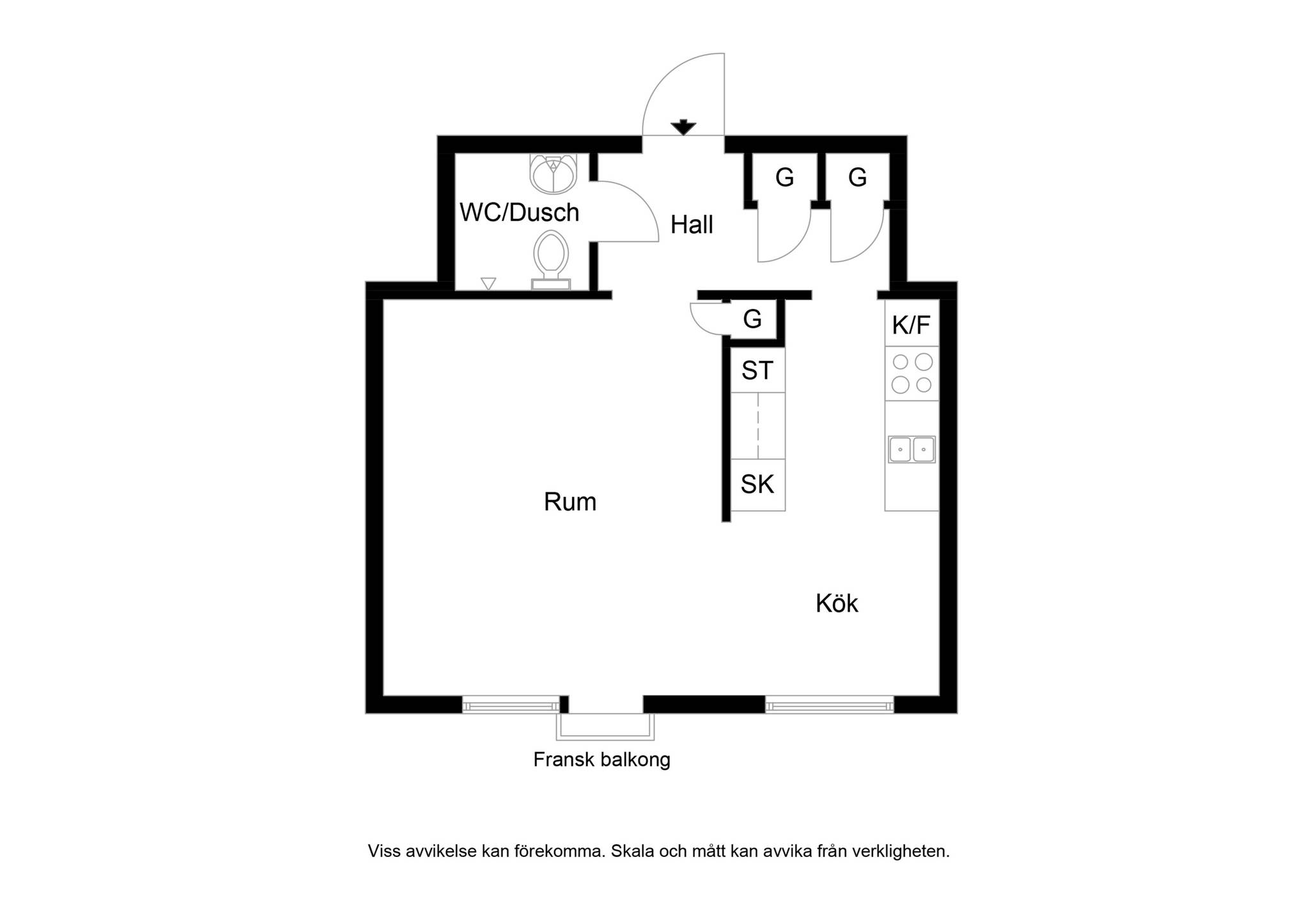 1 rum Lägenhet på Ringvägen 35B Centralt Öster Nyköpings kommun - bild 18