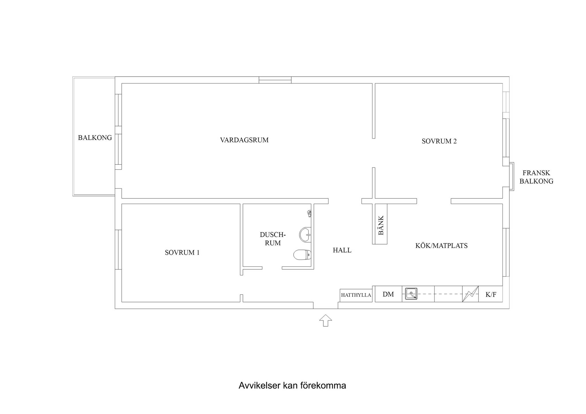 3 rum Lägenhet på Baldergatan 3, 1 tr Valsta Sigtuna kommun - bild 17