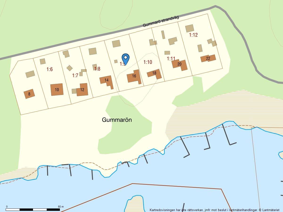 5 rum Vinterbonat fritidshus på Gummarö strandväg 16 Gummarön Norrtälje kommun - bild 64