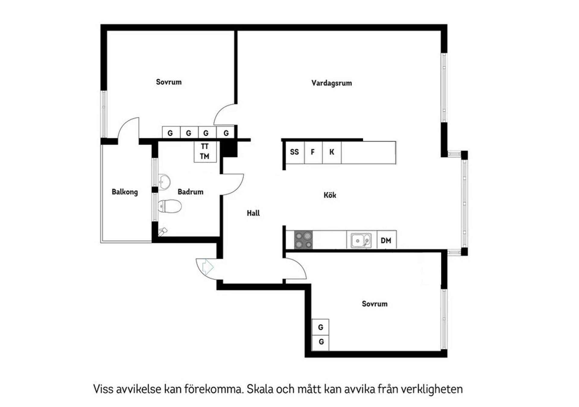 3 rum Lägenhet på Pomonagatan 1 Frösunda Solna kommun - bild 22
