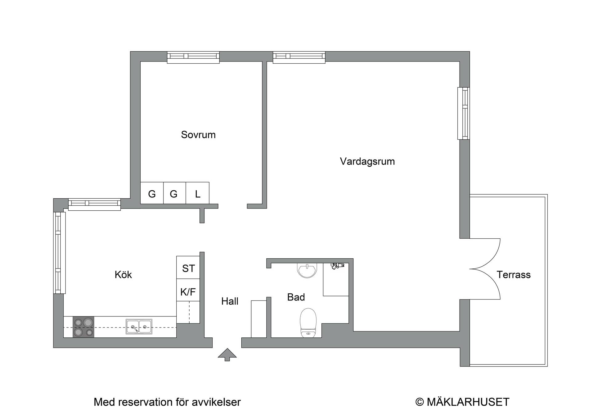 2 rum lägenhet på Götgatan 2 Centrala Sundbyberg, Sundbybergs kommun - bild 3