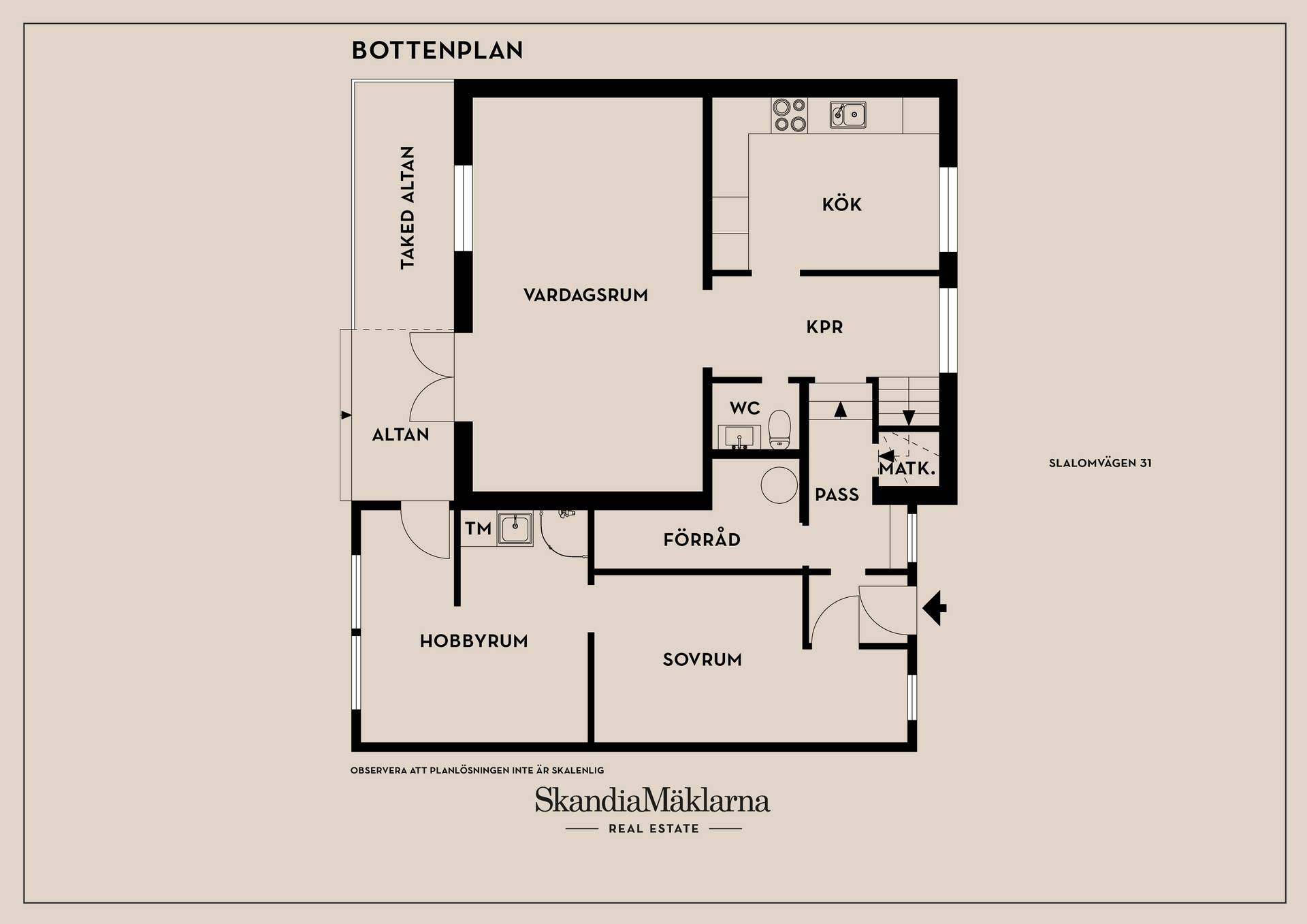 5 rum Radhus på Slalomvägen 31 Falu kommun - bild 35