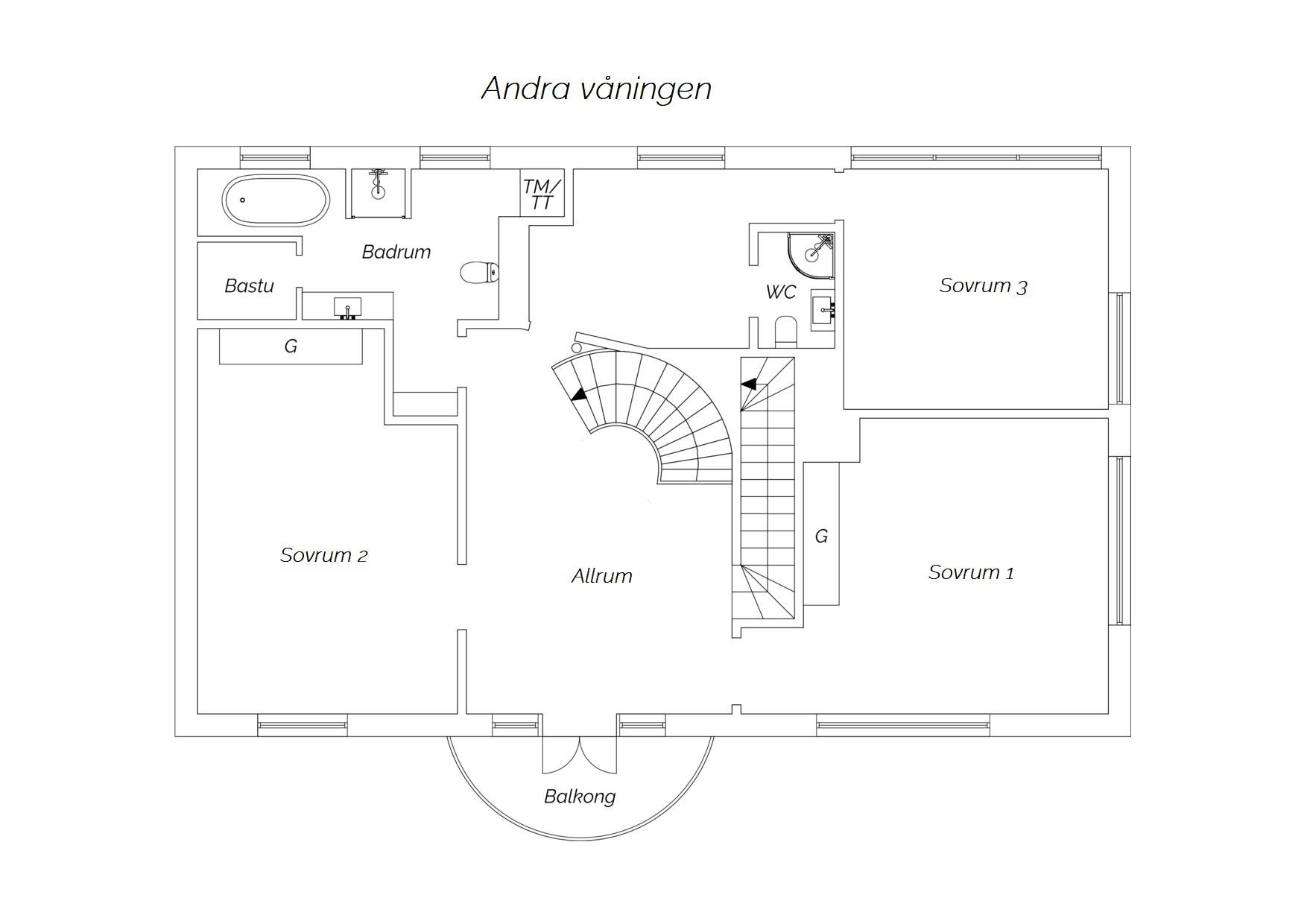 7 rum Villa på Styrbordsgatan 4 Långedrag Göteborgs kommun - bild 65